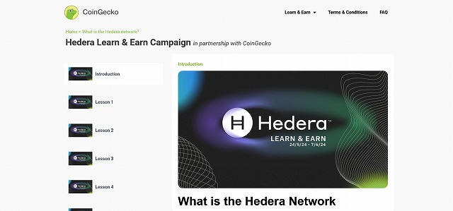 Learn & Earn about Hedera | CoinGecko